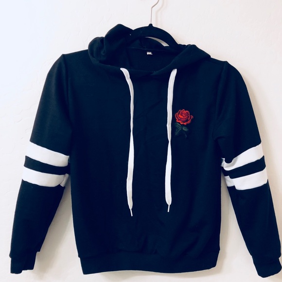 Rose striped sweater - Picture 1 of 2